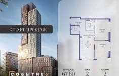 Продам 2 комнатную квартиру 67.6 м2 в объявлении 10 фото Продам 2 комнатную квартиру 67.6 м2 картинка из объявления