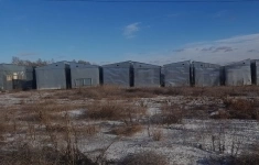 Вагон-дом, 6х3м из бруса 150х150мм, высота – 3,1м.,  18 шт. б/у (г.Томск) картинка из объявления