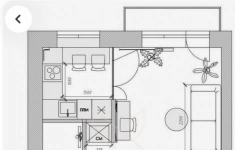 Продам 1 комнатную квартиру 31.4 м2 картинка из объявления