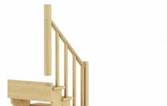 Деревянные лестницы ProfiHobby Лестница К-034м Л сосна (6 уп) картинка из объявления