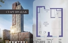 Продам 1 комнатную квартиру 31 м2 картинка из объявления