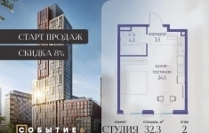Продам 1 комнатную квартиру 32 м2 в объявлении 10 фото Продам 1 комнатную квартиру 32 м2 картинка из объявления