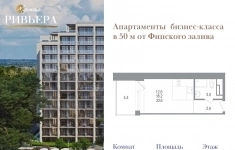 Продам 1 комнатную квартиру 22.6 м2 картинка из объявления