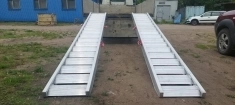 Производство трапов сходней алюминиевых аппарелей картинка из объявления
