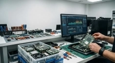 Ремонт компьютеров и ноутбуков на дому картинка из объявления