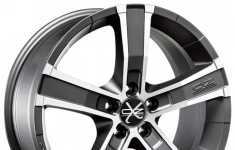 Колесный диск OZ Racing Sahara 5 8/18 5*114,3 ET35 DIA79 Matt Graphite Diamond Cut картинка из объявления