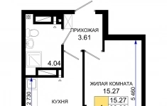 Продам 1 комнатную квартиру 33 м2 картинка из объявления