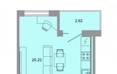 Продам 1 комнатную квартиру 28 м2 картинка из объявления