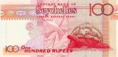 Банкнота 100 рупий, Сейшелы картинка из объявления