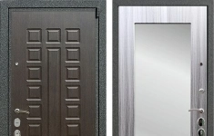 Входная дверь Армада 4А Mottura с Зеркалом Пастораль (Венге / Сандал серый) картинка из объявления