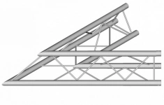 Dura Truss DT 23 C19-L45 узел стыковочный двухлучевой - угол, 45°, алюминиевый, длина сторон 100 см картинка из объявления