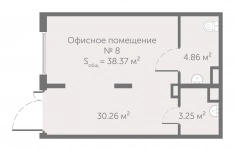 Продам коммерческую недвижимость 38 м2 картинка из объявления