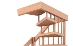 Деревянные лестницы ProfiHobby Лестница ЛВ-1.0 П дуб (5 уп.) картинка из объявления