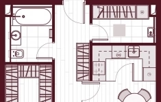 Продам 2 комнатную квартиру 56.4 м2 картинка из объявления