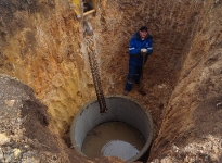 Строительство сливных и выгребных ям в Нововоронеже и сливную яму картинка из объявления