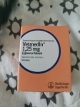 Срочно!!! Продам Ветмедин 1,25 мг, оригинал картинка из объявления