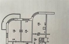 Продам 2 комнатную квартиру 69.3 м2 картинка из объявления
