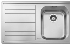 Врезная кухонная мойка smeg LE861S-2 86.8х50.8см нержавеющая сталь картинка из объявления