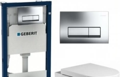 Комплект Система инсталляции Geberit 458.128.21.1 + унитаз Cerutti B-2380-3 безободковый с сиденьем картинка из объявления