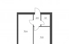 Продам 1 комнатную квартиру 32 м2 картинка из объявления