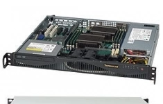 Корпус серверный 1U Supermicro CSE-512F-350B (2x3.5quot; Internal Bays, DVD-opt., 12quot;x10quot; ATX, 1xFH, 350W Gold, rail-opt) картинка из объявления