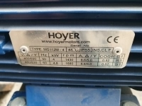 Электродвигатель 4.0 кВт 1430 об/мин лапы Hoyer(MS112M-4) вентиля картинка из объявления