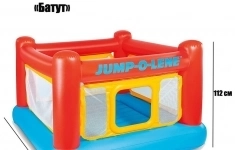 Батут,игровой центр Intex Playhouse Jump-O-Lene 48260 картинка из объявления