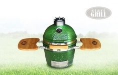 Керамический гриль Start Grill 31 см (зеленый) картинка из объявления