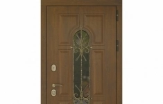дверь входная металлическая лион 2050х860 правая,орех темный картинка из объявления
