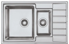 Врезная кухонная мойка Seaman ECO Roma SMR-7850B.0 78х50см нержавеющая сталь картинка из объявления