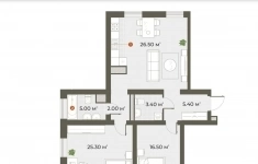 Продам 2 комнатную квартиру 84.1 м2 в объявлении 10 фото Продам 2 комнатную квартиру 84.1 м2 картинка из объявления