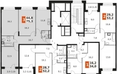Продам 3 комнатную квартиру 75 м2 картинка из объявления