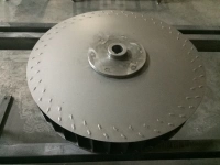 Рабочее колесо для термокамеры Rex-Pol 40 лопаток, аналог картинка из объявления