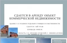 Сдам коммерческую недвижимость 100 м2 картинка из объявления