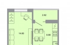 Продам 1 комнатную квартиру 34 м2 в объявлении 10 фото Продам 1 комнатную квартиру 34 м2 картинка из объявления