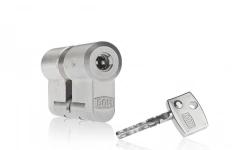Цилиндр DOM Diamant ключ-ключ (размер 32x32 мм) - Никель картинка из объявления