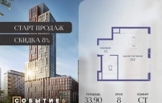 Продам 1 комнатную квартиру 33 м2 картинка из объявления