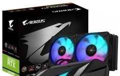 Видеокарта GIGABYTE AORUS GeForce RTX 2080 SUPER 1860MHz PCI-E 3.0 8192MB 15500MHz 256 bit 3xHDMI 3xDisplayPort HDCP WATERFORCE картинка из объявления