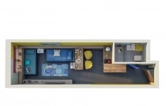 Продам 1 комнатную квартиру 24.1 м2 в объявлении 10 фото Продам 1 комнатную квартиру 24.1 м2 картинка из объявления