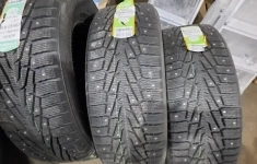 Автошина 285/60R18 Nokian Nordman 7 SUV (зимние, шипы), 2019 г.в., Томск. картинка из объявления