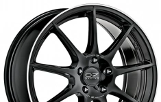 Колесный диск OZ Racing Veloce GT 7.5x17/5x114.3 D75 ET45 Gloss Black Diamond Lip картинка из объявления