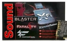 Внутренняя звуковая карта Creative X-Fi Xtreme Gamer Fatal1ty Professional Series картинка из объявления