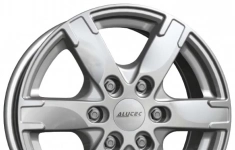 Колесный диск Alutec Titan 7.5x17/6x130 D84.1 ET55 Polar Silver картинка из объявления