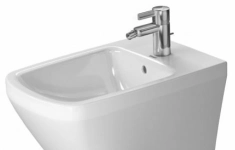 Биде напольное DURAVIT DuraStyle 228410 с горизонтальным выпуском картинка из объявления