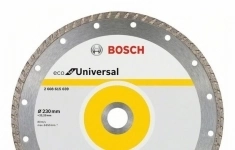 Диск алмазный BOSCH 2608615048 ECO Univ.Turbo 230x22,23 мм, 10 шт. картинка из объявления