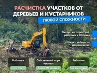 Расчистка территорий от деревьев и пней от 1 Га картинка из объявления