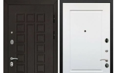 Senator ФЛ-117 цвет Белый софт входные стальные двери в квартиру картинка из объявления