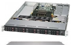 Серверная платформа Supermicro SuperServer 1U 1018R-WC0R no CPU (1) / no memory (8) / on board C612 RAID 0 / 1 / 5 / 10 / no HDD (8) SFF / 2xGE / R700W / 750W Platinum картинка из объявления