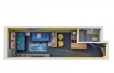 Продам 1 комнатную квартиру 23.1 м2 картинка из объявления