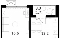 Продам 2 комнатную квартиру 59.6 м2 в объявлении 10 фото Продам 2 комнатную квартиру 59.6 м2 картинка из объявления